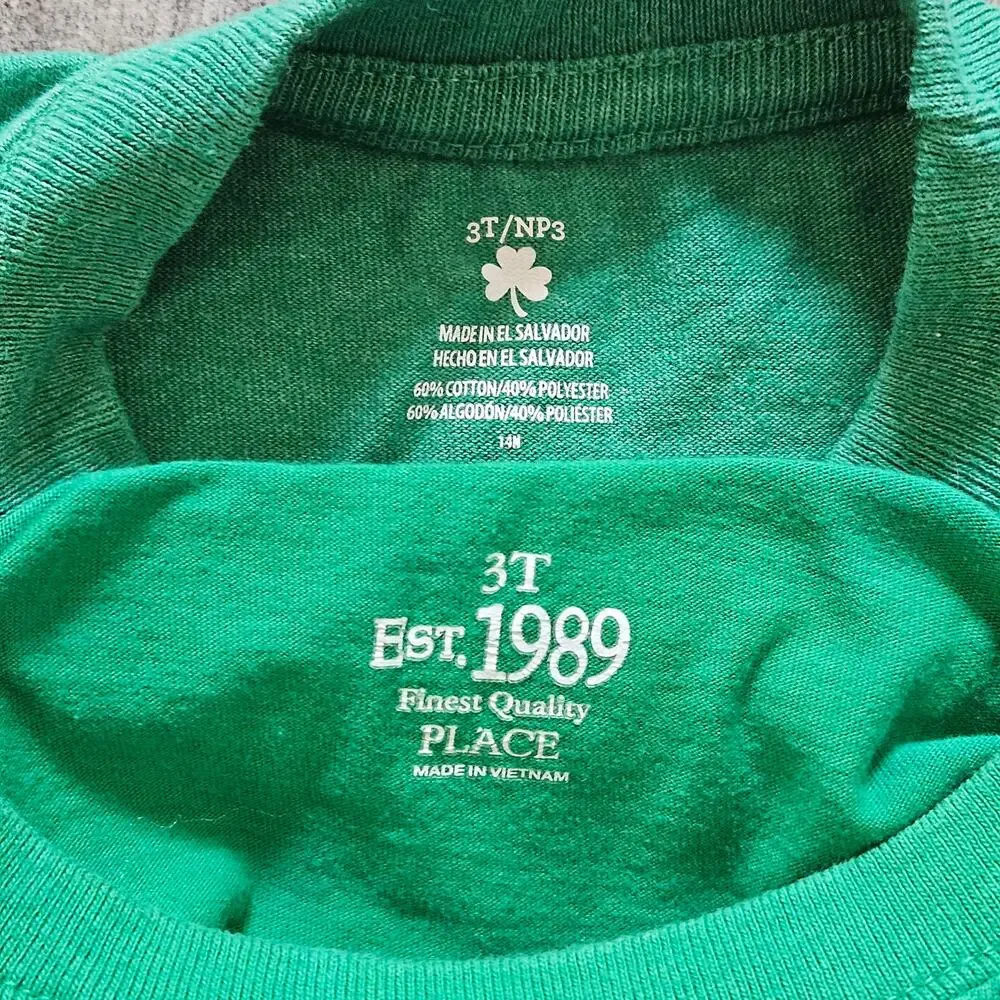 Hanna Andersson T Shirt Boys Sizze 3 Lot of 4 St Patricks Day Lucky Irish NEW‎
